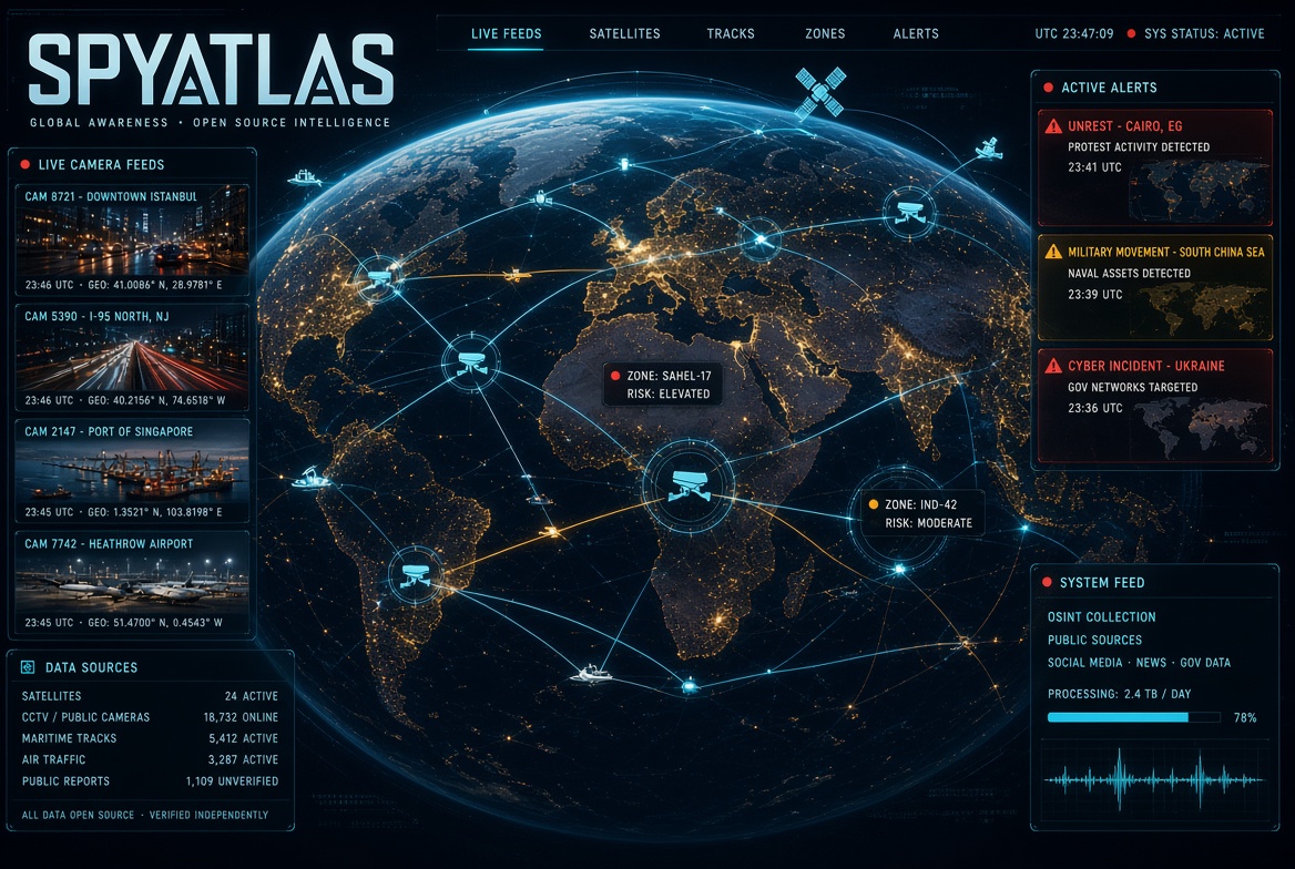 spyatlas.com logo concept