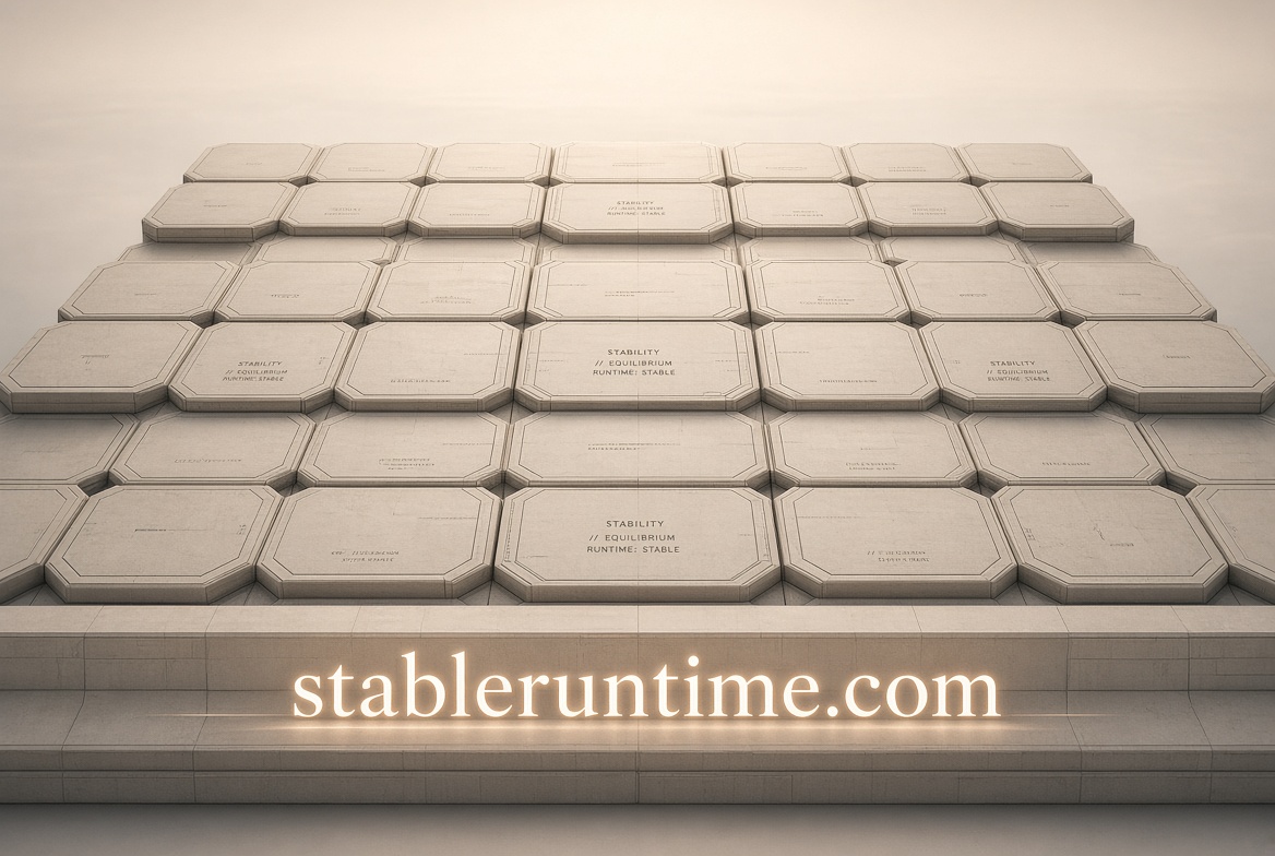 stableruntime.com logo concept