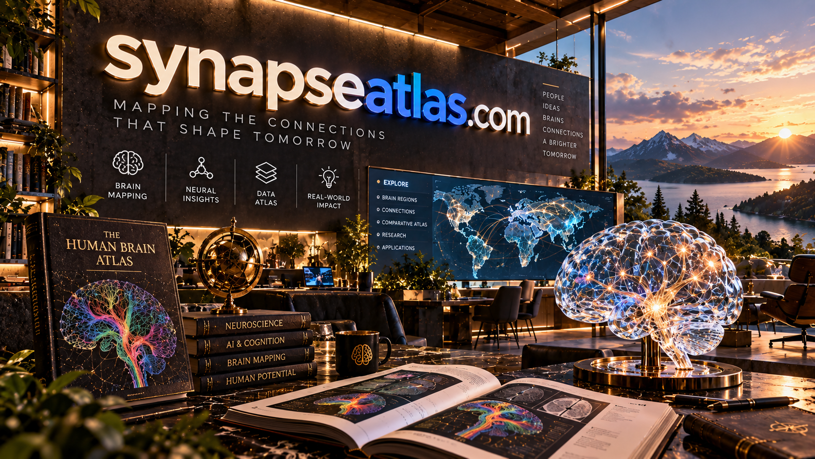synapseatlas.com logo concept
