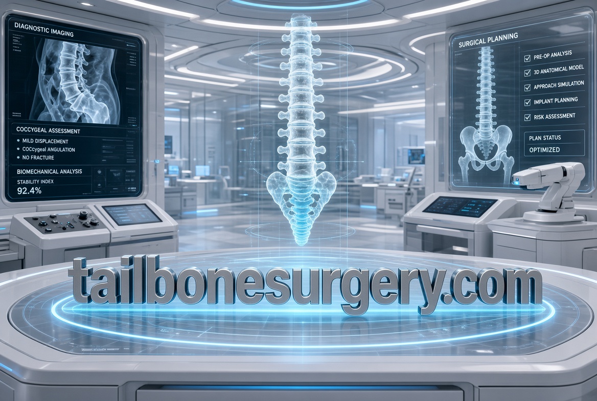 tailbonesurgery.com logo concept