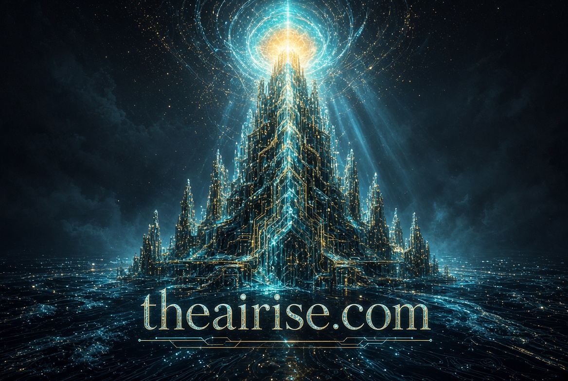 theairise.com logo concept