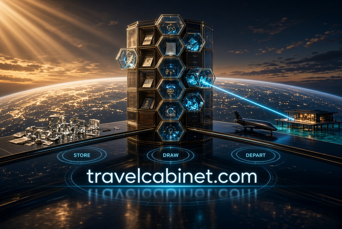travelcabinet.com logo concept