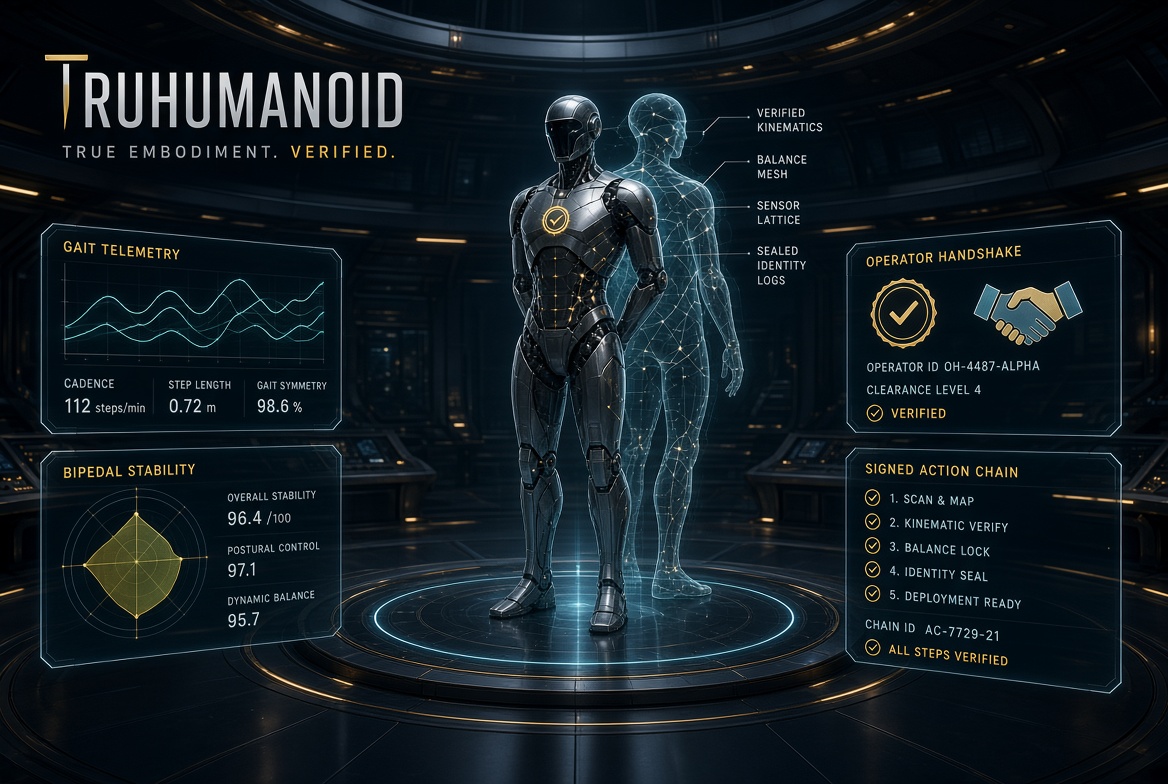truhumanoid.com logo concept