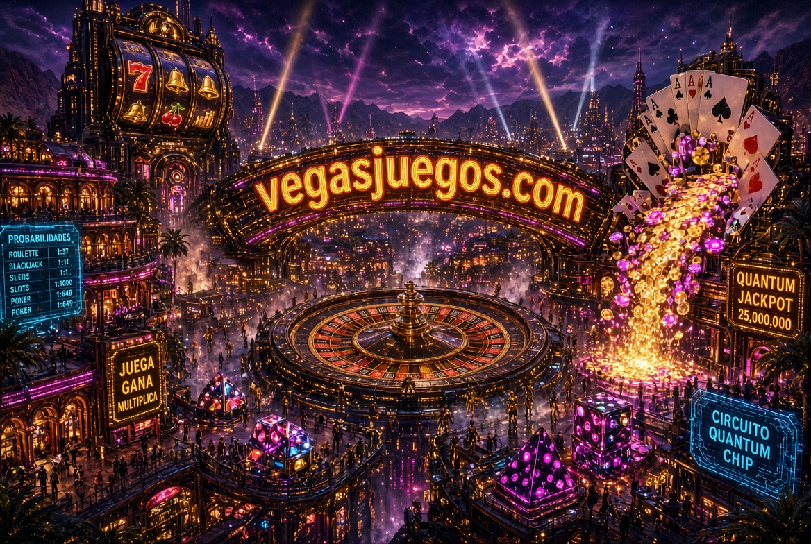vegasjuegos.com logo concept