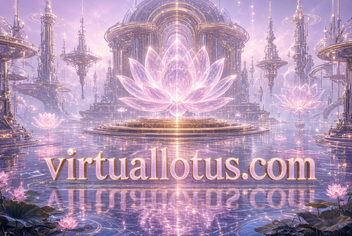 virtuallotus.com logo concept