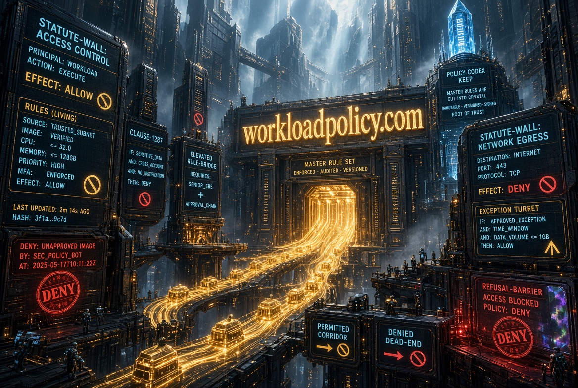 workloadpolicy.com logo concept